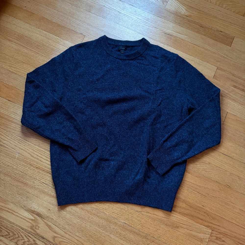 J.Crew Lambswool Crewneck Sweater
